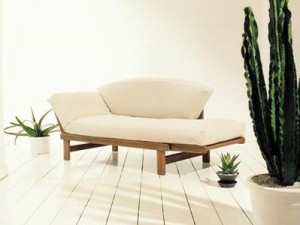divanoletto artigianale in massello di rovere o faggio, ecologico, naturale: Mago