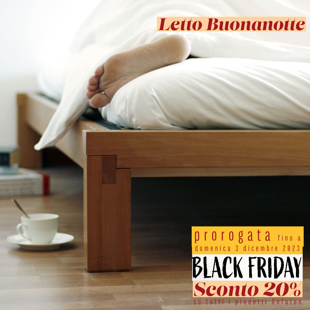 OnfutonBlackFriday2023finoadomenica3dicembre2023letto