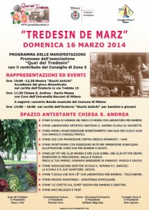 Tredesin de Marz 2014 locandina