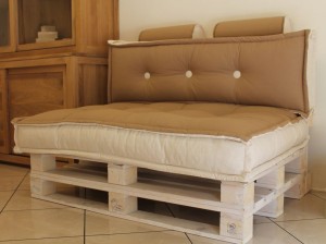 green pallet divano ecologico cotone riciclato