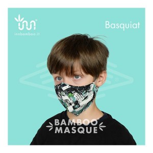 mascherina Innbamboo Onfuton rivenditore Milano Basquiat 02
