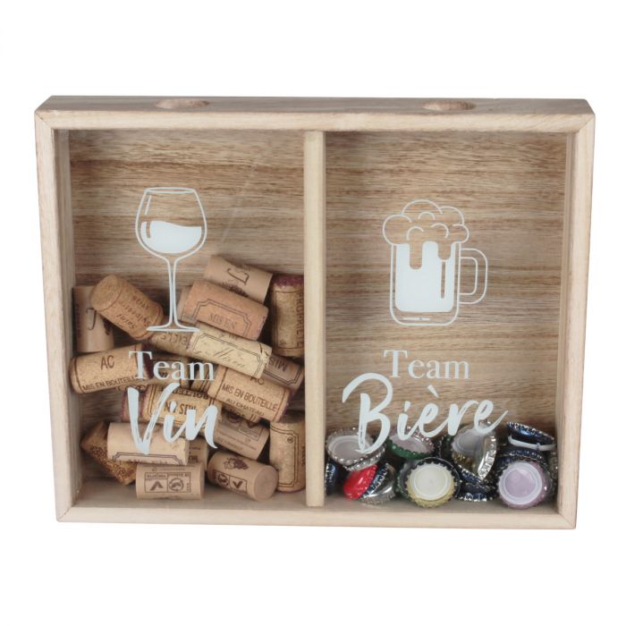 porta tappi vino sughero birra collezione tappo - Onfuton