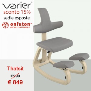 sedie Varier Stokke SCONTO 15 Thatsit grigia