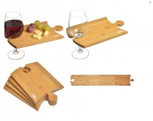tagliere bambu legno puzzle aperitivo regalo (4)